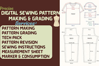 be your digital sewing pattern designer and grader
