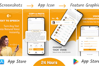 design stunning play store and app store screenshots in figma
