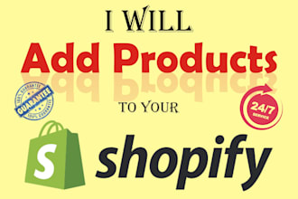 add products to your shopify store
