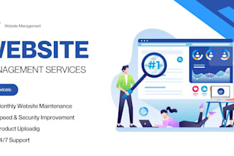 be  your website manager for wordpress website maintenance