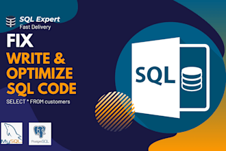 help you with sql, mysql, postgresql tasks and queries