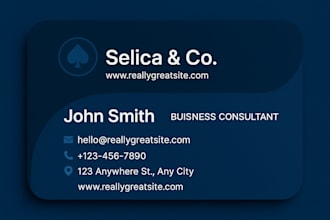 design a digital business card with qr code