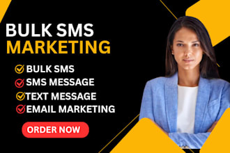 send bulk SMS and email marketing campaign using twilio