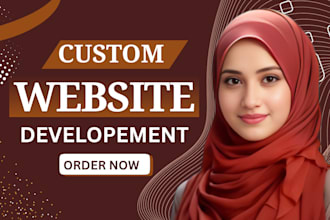 custom website development full stack web developer, front end developer