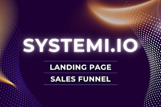 design system io landing page, systeme io sales funnel, website carrd wix