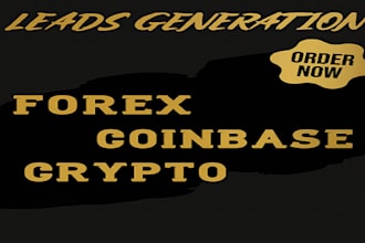 generate crypto lead, forex lead, investor lead, mlm lead