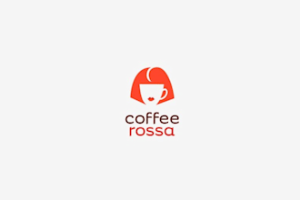professional coffee logo design in adobe illustrator fast delivery