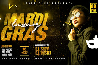design a professional and creative flyer for your business, event, or promotion