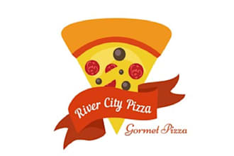 design classic restaurant pizza place logo