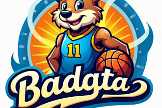 design high quality basketball club mascot logo with unlimited revision