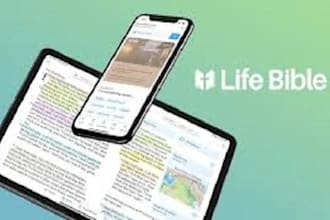 develop an ai based bible or christian app