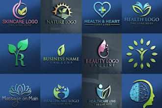 design an eye catching colorful 3d abstract logo