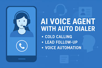 build an ai voice agent with auto dialer for cold calling and lead follow up