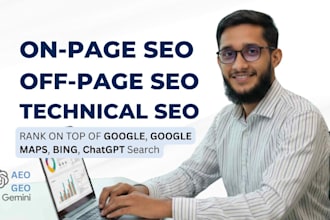 provide complete SEO services to rank your website on google