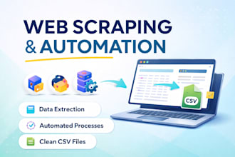 scrape websites through python