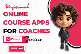 setup passion io online course app content upload integrations app deployment