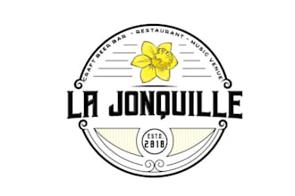 design classic craft beer bar music venue logo