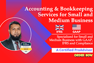 do client bookkeeping solutions for small, medium business