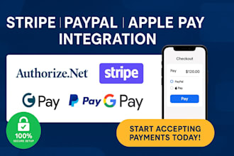integrate authorize net payment gateway apple pay google pay amazon pay payoneer