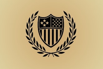 do military, tactical, badges, patch, soldier and armory logo design