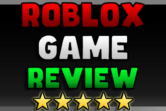 review your roblox game and provide expert feedback
