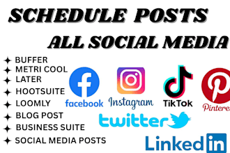 loomly buffer hootsuite later to schedule post on your social media post via
