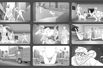 storyboard your animation, film, game and commercial etc