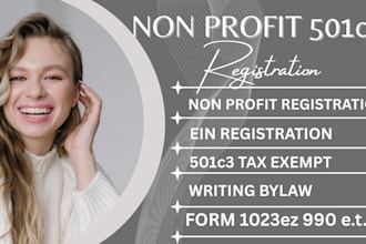 file your 501c3 nonprofit for you with personalized service