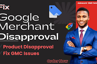 fix google merchant center disapproval issues fix product approval shopping ads