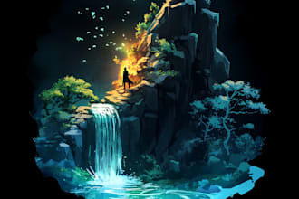 design medieval, fantasy, rpg gaming logo
