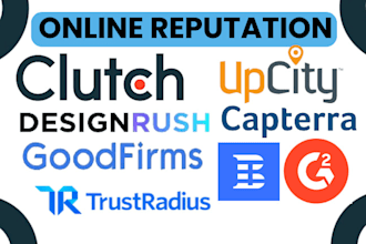 enhance clutch goodfirms gmb online reputation upcity g2 designrush management
