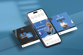 design modern social media post, instagram posts and facebook adds