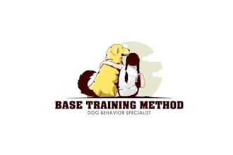 design aesthetics intelligence dog training logo