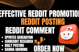do reddit marketing promotion for website, link, app, ecommerce, iptv service