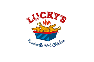 design a sizzling chicken BBQ food cafe restaurant logo