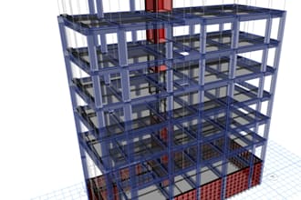 do structural design of concrete  and steel structure