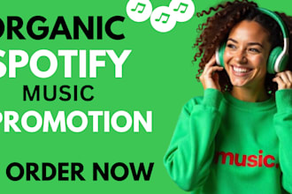 promote your spotify music organically to boost streams and go viral worldwide
