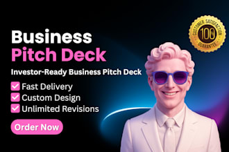 design business pitch deck powerpoint presentation