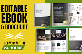 design ebook, lead magnet, workbook and pdfs design