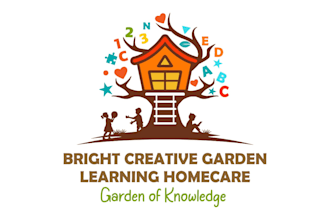 make a modern minimalist childcare daycare homecare logo design