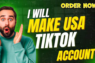 create usa tiktok accounts
