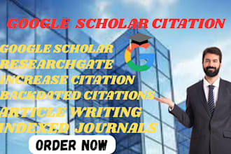 write and publish article for eb1 eb1a niw increase google scholar citation
