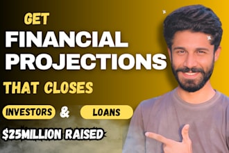 provide investor ready financial projections, forecasts and financial model