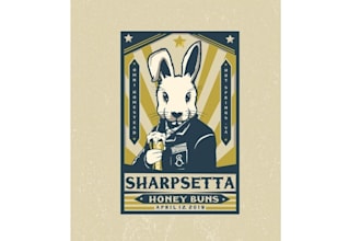 design awesome rad tastical vintage beer logo