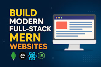 do website development in mern stack