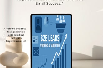 build verified b2b email list for cold outreach and targeted lead generation