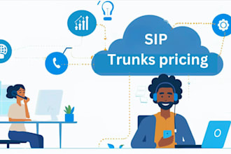 arrange sip user, sip routes and sip trunke for USA, canada, and more
