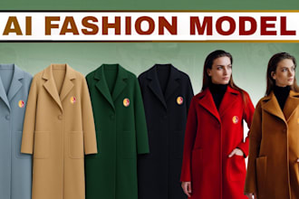 make realistic ai fashion model ai clothing garments transform ur fashion brand