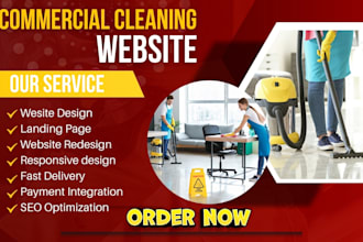design commercial cleaning website office cleaning leads cleaning bookingkoala
