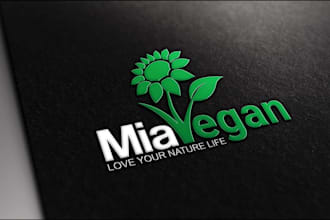 make a modern agriculture landcare and seeding logo design